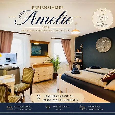 Amelie - Fuer Zwei Personen, Wlan, Mikrowelle, Bad شقة مالتردنغن
